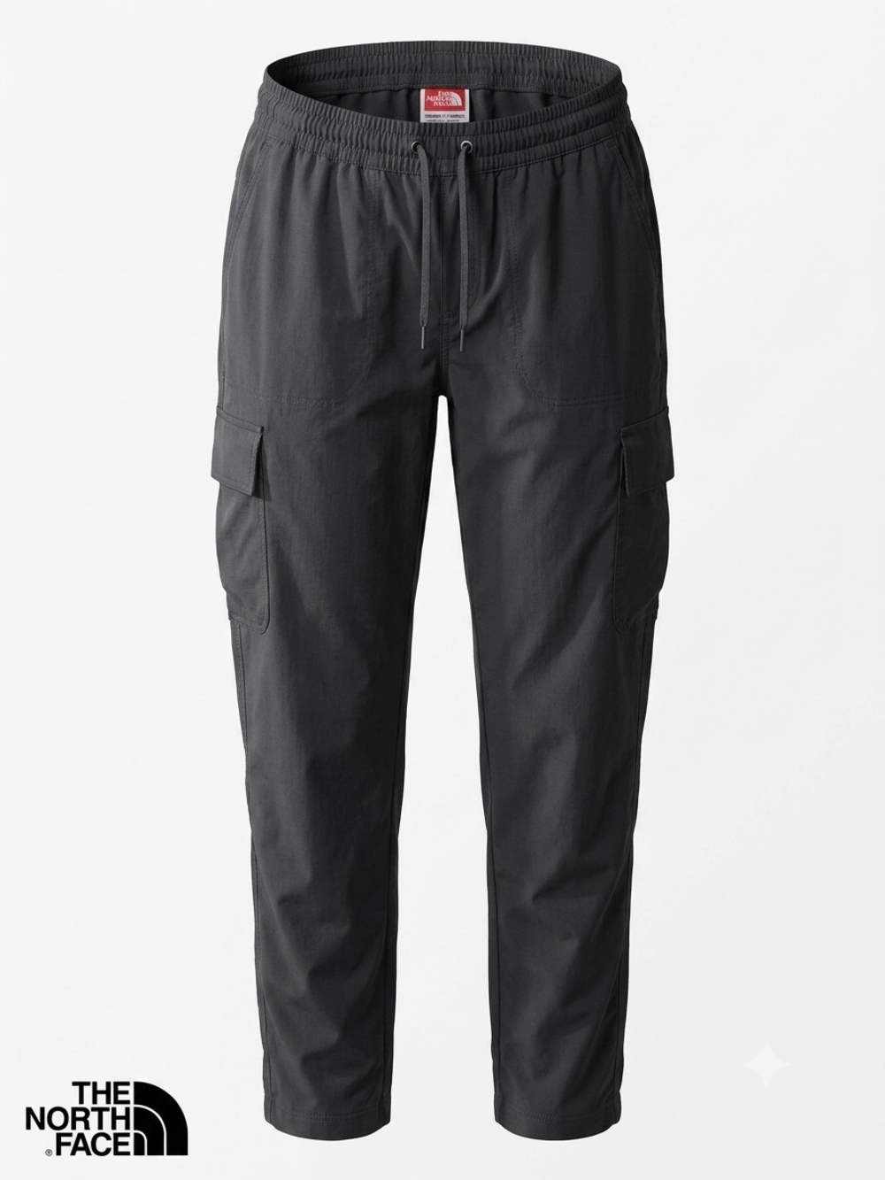 The North Face Men's Charcoal Black Cargo Track Pants
